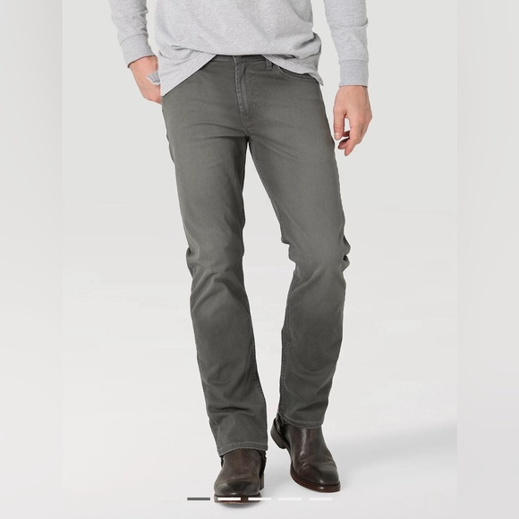 Men’s WRANGLER Straight Gray Jeans - Picture 1 of 6